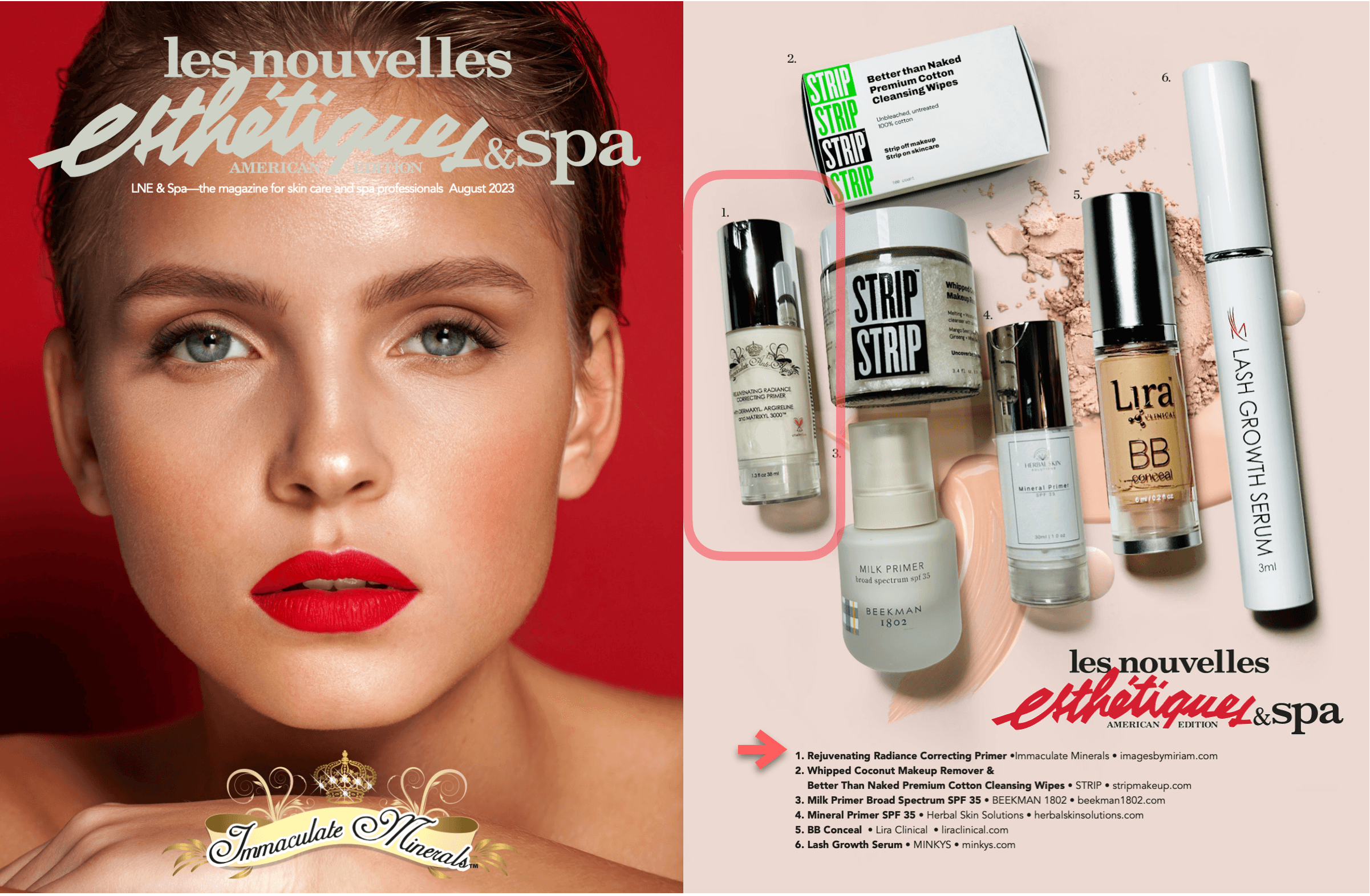 Rejuvenating Radiance Correcting Primer - Images by Miriam