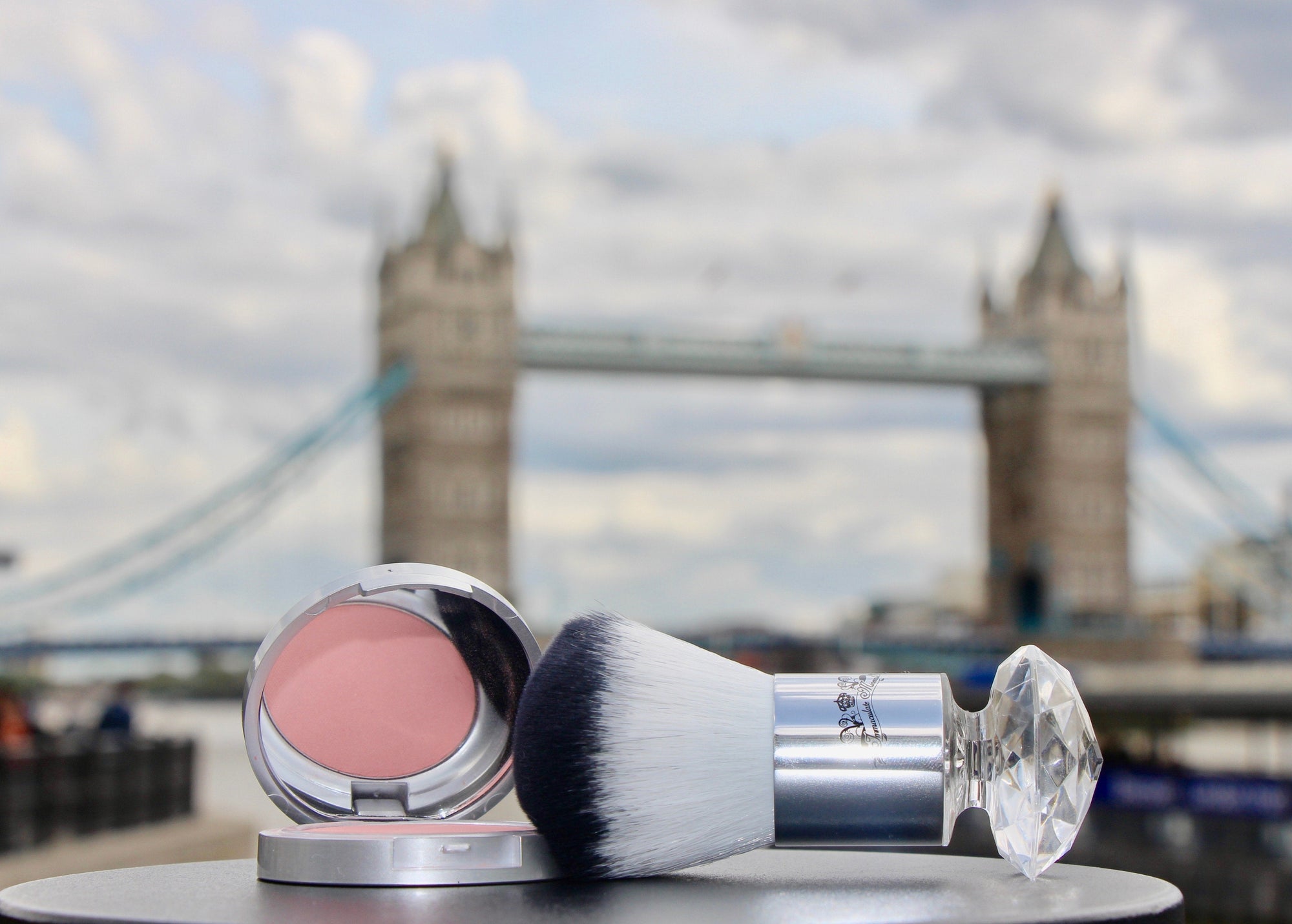 Blush Makeup - All Natural Pressed Minerals - Images by Miriam
