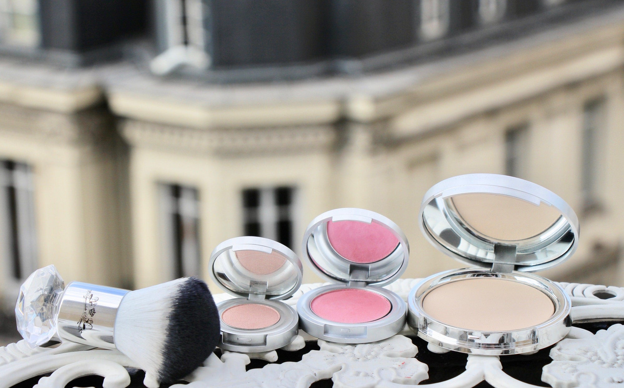 Blush Makeup - All Natural Pressed Minerals - Images by Miriam