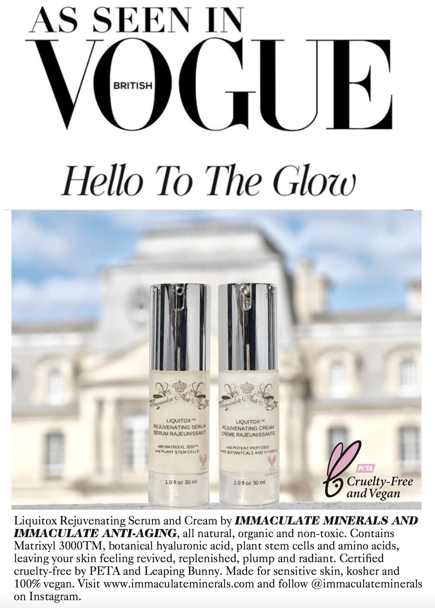 LIQUITOX™ REJUVENATING CREAM - Images by Miriam