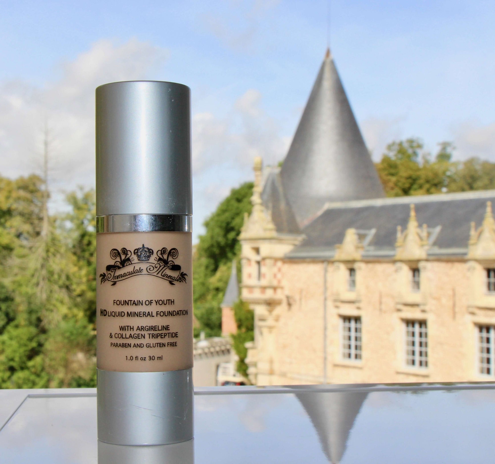 Fountain of Youth HD Liquid Mineral Foundation - Images by Miriam