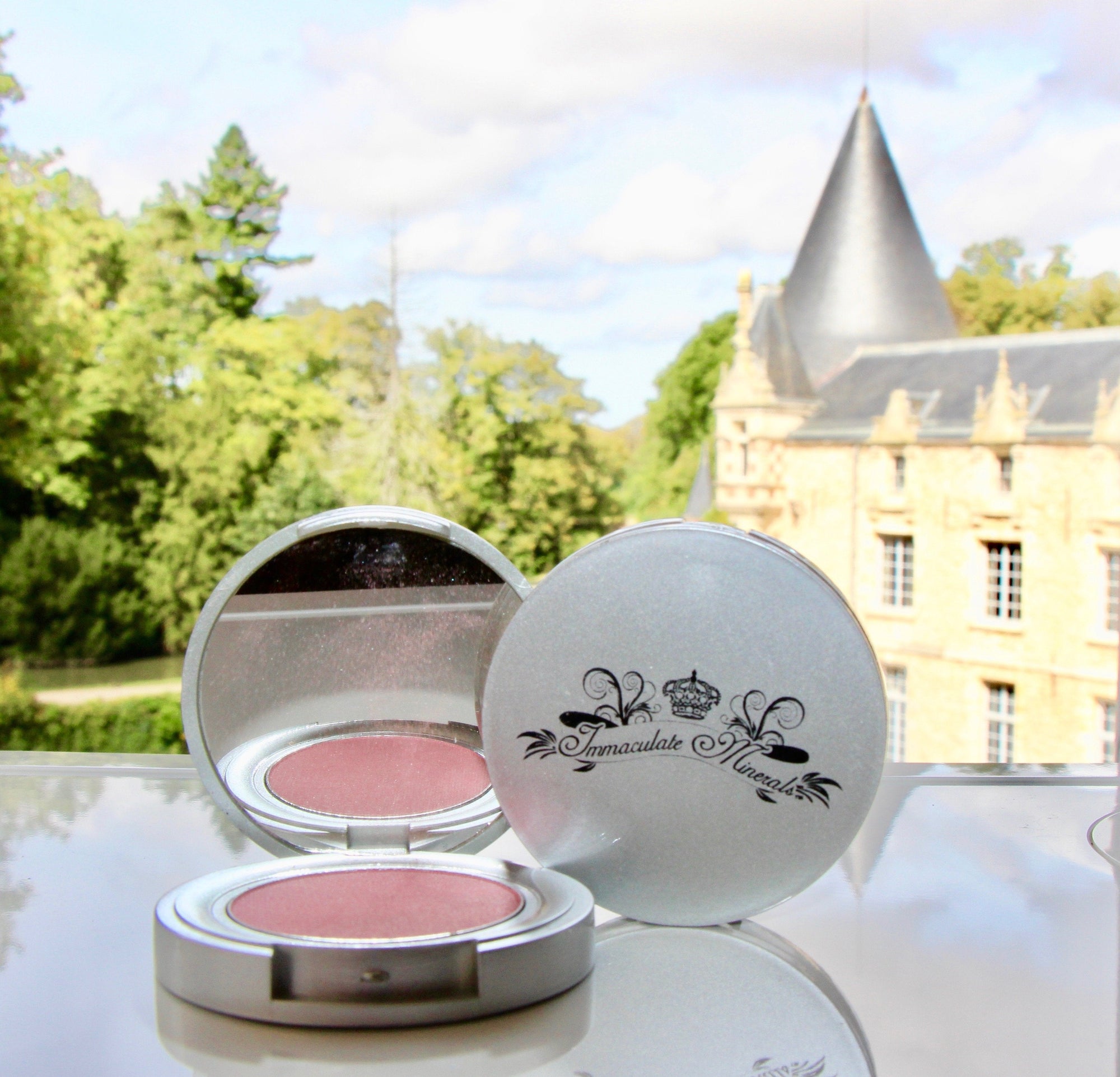 Blush Makeup - All Natural Pressed Minerals - Images by Miriam