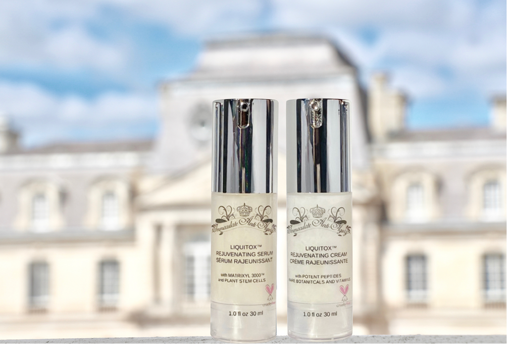 As Seen In May and July British Vogue Magazine   LIQUITOX REJUVENATING SERUM AND CREAM DUO