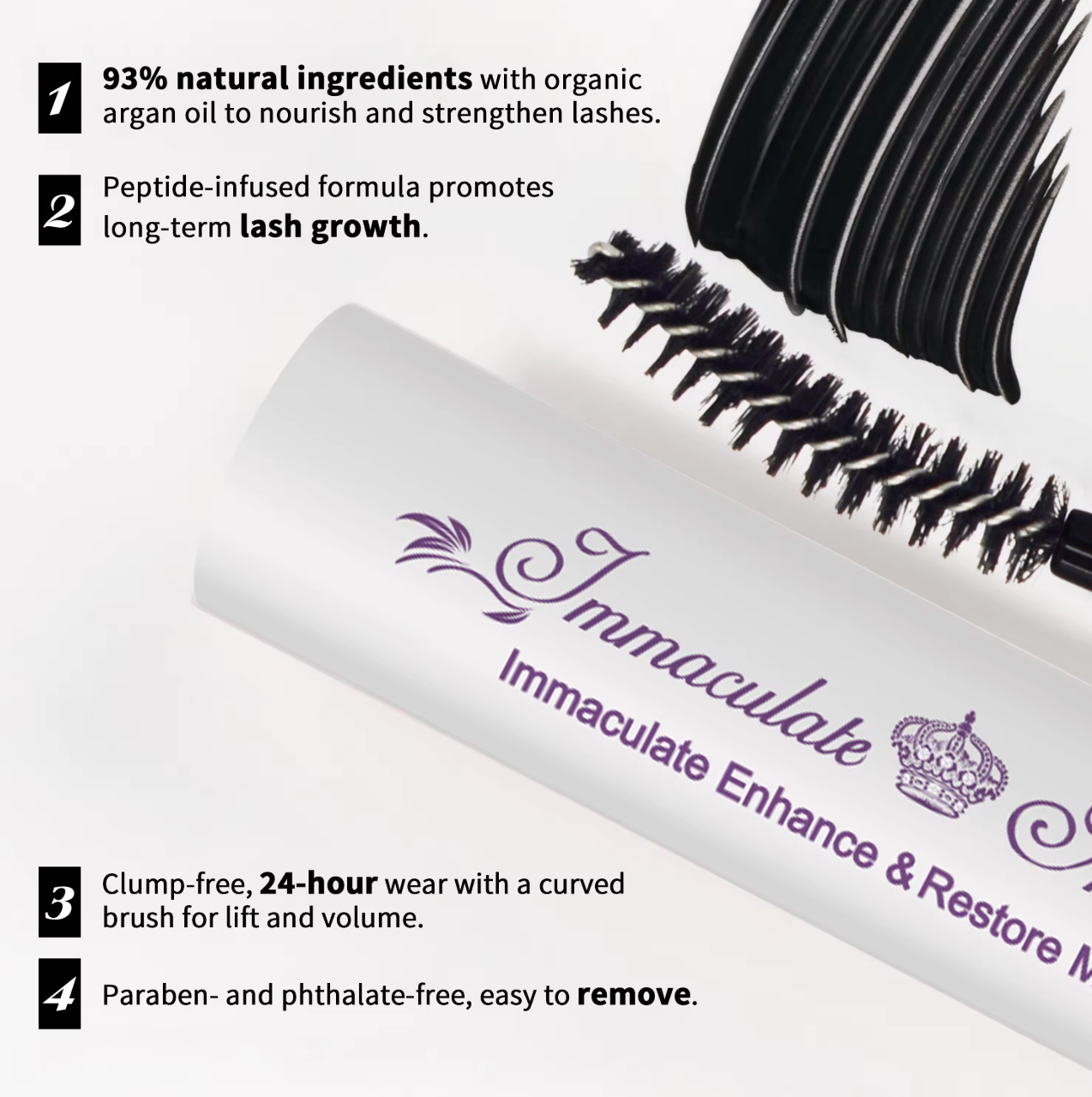 Immaculate Enhance and Restore Mascara