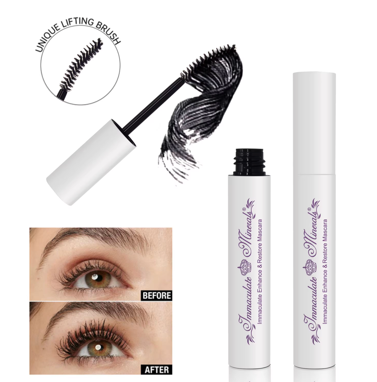 Immaculate Enhance and Restore Mascara