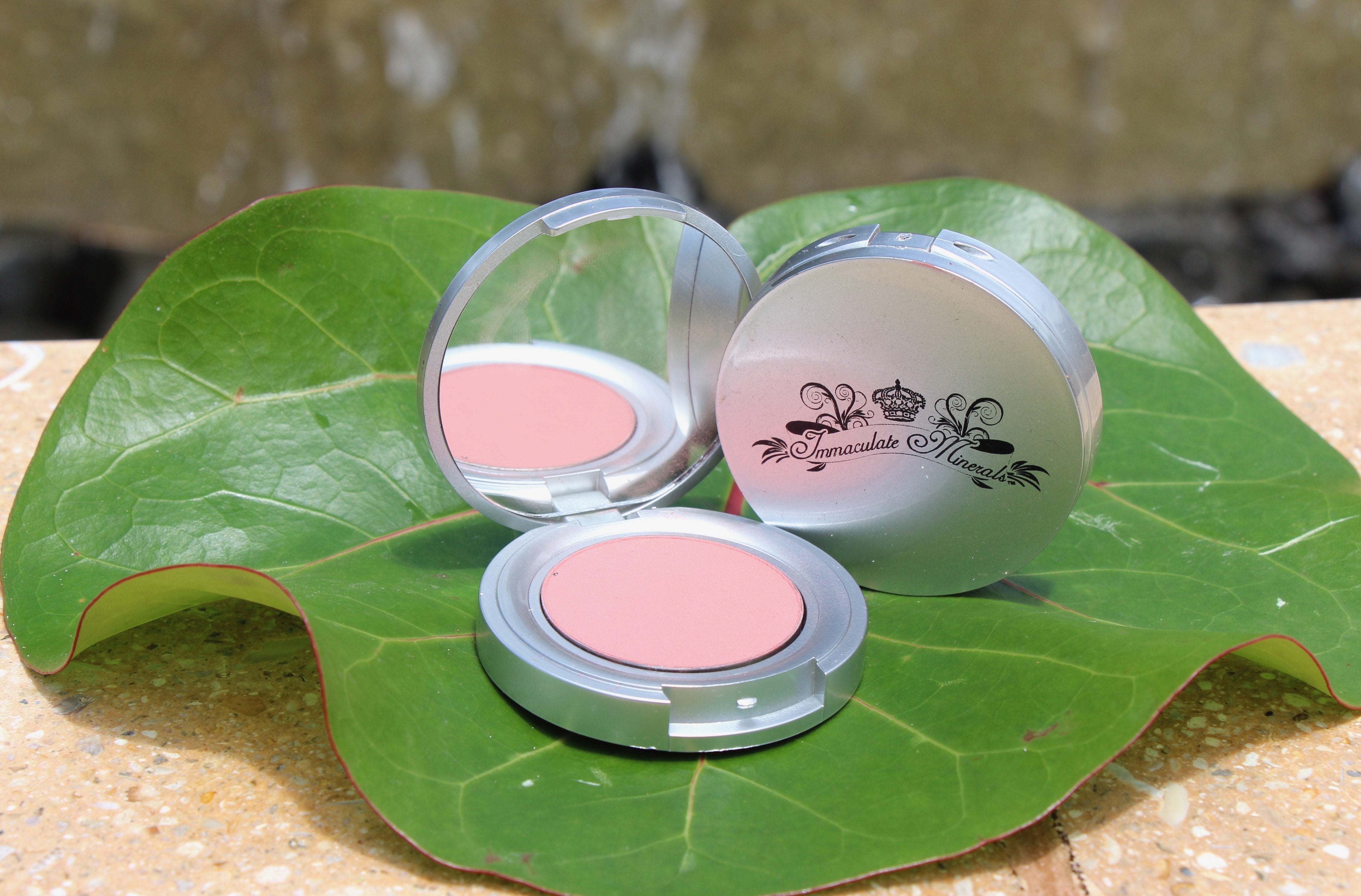 Blush Makeup - All Natural Pressed Minerals - Images by Miriam