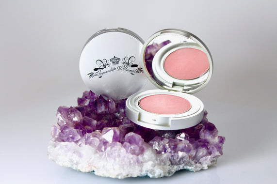 Blush Makeup - All Natural Pressed Minerals - Images by Miriam