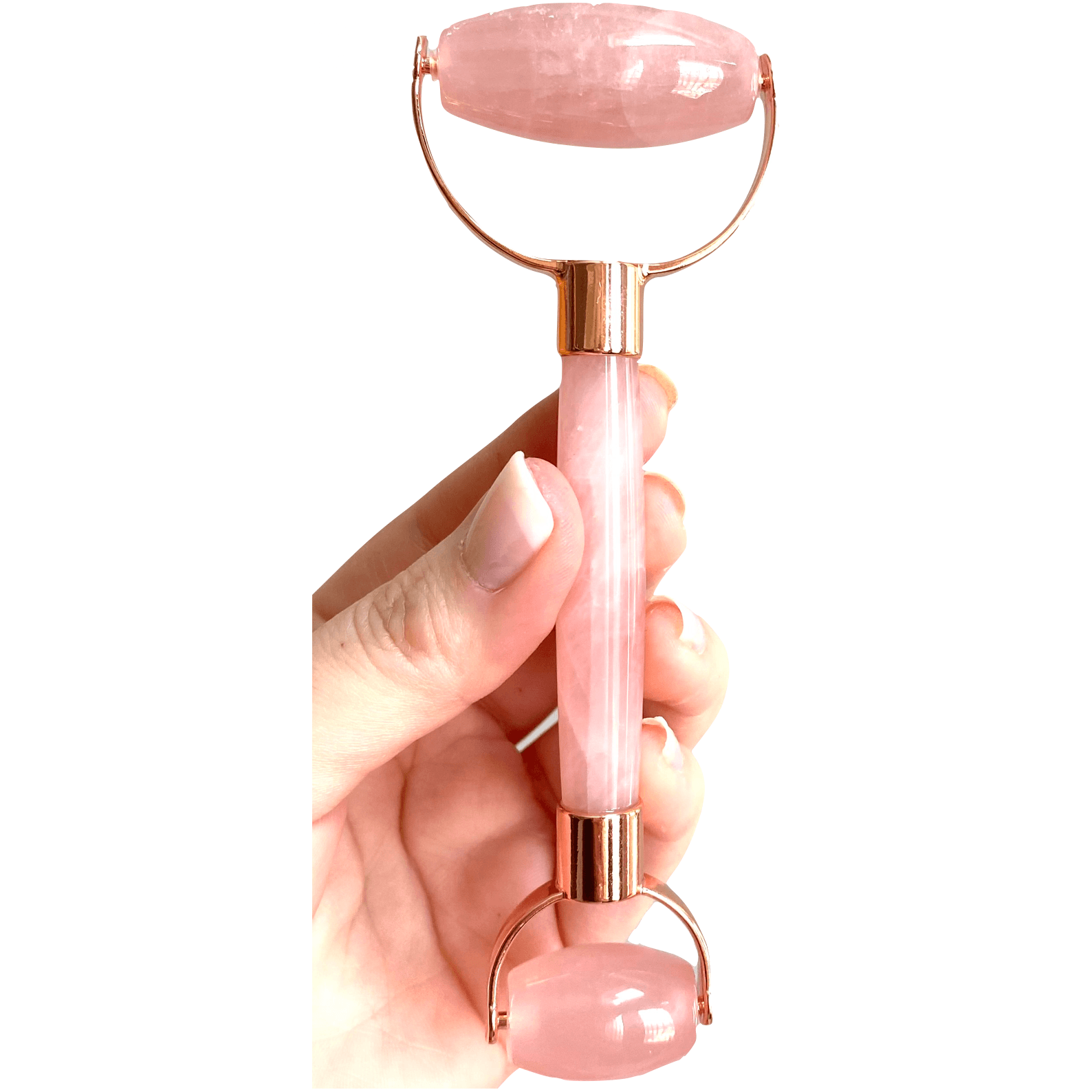 Immaculate Rose Quartz Sculpting Roller - Images by Miriam